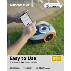 Navimow i105E（EU）Robotplæneklipper, 500m2