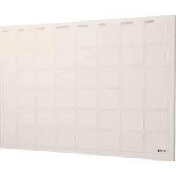 NAGA Magnetisk ståltavle, 90 x 60, månedstavle