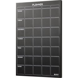 NAGA Magnetisk ståltavle, 40 x 60 cm, ugetavle