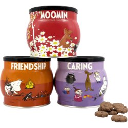 Moomin Choko Chip Cookies i Tindåse, 200g