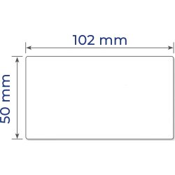 Avery Etiketter på rulle | 50x102 mm | 1000 stk.