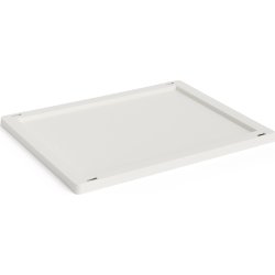 HAY Colour Crate Lock Plast, medium, bruten vit