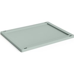 HAY Colour Crate Lock Plast, medium, grön