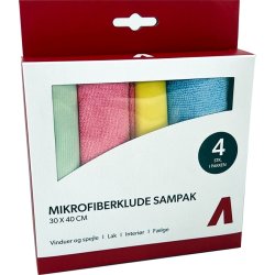 Avant Mikrofiberklud sampak, 4-pak