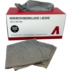 Avant Mikrofiberklude i kasse, 30x30cm, 50 stk.