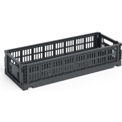 HAY Colour Crate Mini Oblong, svart