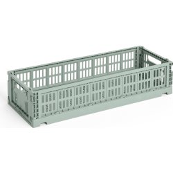 HAY Colour Crate Mini Oblong, grøn