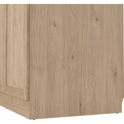 Coreline garderobeskab 2 døre, eg