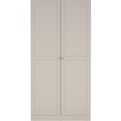 Coreline garderobeskab 2 døre, gråbeige