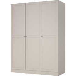 Coreline garderobeskab 3 døre, gråbeige