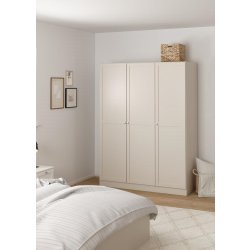 Coreline garderobeskab 3 døre, gråbeige