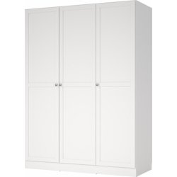 Coreline garderobeskab 3 døre, hvid