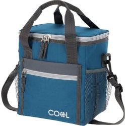 Køletaske Lux, mørkeblå, 21x21x26 cm.