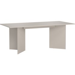 Serveline konferencebord 90x200, gråbeige