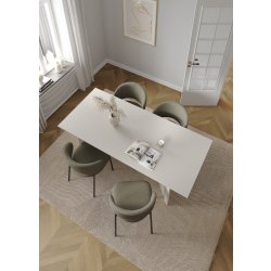 Serveline konferencebord 90x200, gråbeige