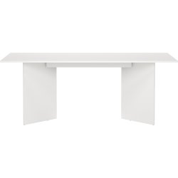 Serveline konferencebord 90x200, hvid