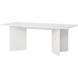 Serveline konferencebord 90x200, hvid