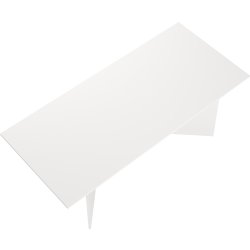 Serveline konferencebord 90x200, hvid