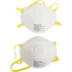 WORK IT Støvmaske FFP2 m/ventil, Pk á 2 stk.