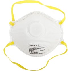 WORK IT Støvmaske FFP2 m/ventil, Pk á 2 stk.