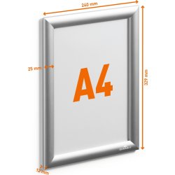 Durable Snapramme OUTDOOR A4