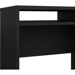 Small Officeline skrivebord 1 skab/1 skf, mat sort