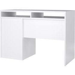 Small Officeline skrivebord 1 skab/1 skuffe, hvid