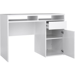 Small Officeline skrivebord 1 skab/1 skuffe, hvid