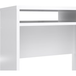 Small Officeline skrivebord 1 skab/1 skuffe, hvid