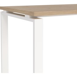 Small Officeline skrivebord 120x60 cm, eg/hvid