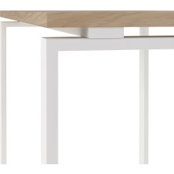 Small Officeline skrivebord 120x60 cm, eg/hvid