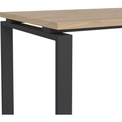 Small Officeline skrivebord 150x60 cm, eg/grå