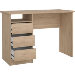 Small Officeline skrivebord 3 skuffer, eg