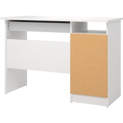 Small Officeline skrivebord 5 skuffer/1 lås, hvid