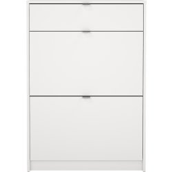 Coreline skoskab 2 låger/1 skuffe, hvid