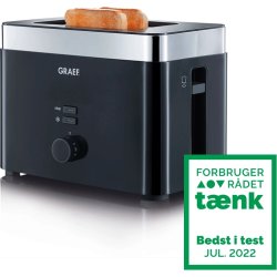 Graef brødrister TO62 - sort