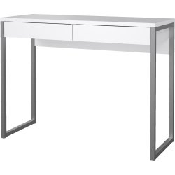 Small Officeline skrivebord 2 skuffer, hvid