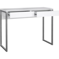 Small Officeline skrivebord 2 skuffer, hvid