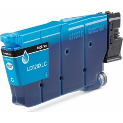Brother LC528XLC blækpatron, cyan, 10.000 sider