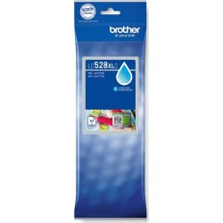 Brother LC528XLC blækpatron, cyan, 10.000 sider