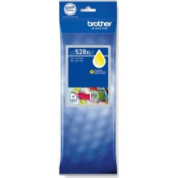 Brother LC528XLY blækpatron, gul, 10.000 sider