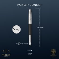 Parker Sonnet Legacy of Flight CT Fyldepen | M