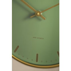 Arne Jacobsen City Hall Vægur Ø21 cm, grøn