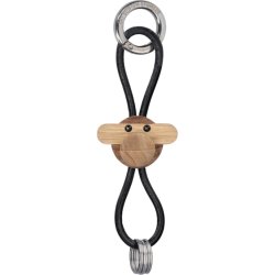 Kay Bojesen Nøglering Abe, træ/sort