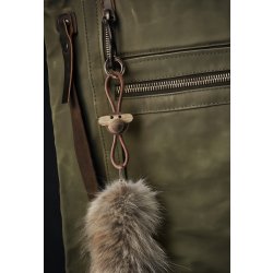 Kay Bojesen Nøglering Abe, træ/brun