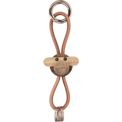 Kay Bojesen Nøglering Abe, træ/brun