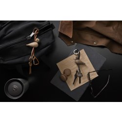 Kay Bojesen Nøglering Fugl, træ/brun