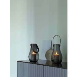 Holmegaard DWL Lanterne H25cm, grå