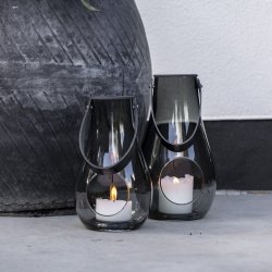 Holmegaard DWL Lanterne H25cm, grå