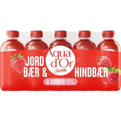 Aqua d'Or Sparkles Jordbær & Hindbær 0,3 L
